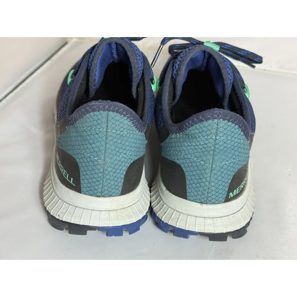 Merrell Bravada Hiking Shoes Women's 9 Storm Canal Blue Walking Trail #J033642
